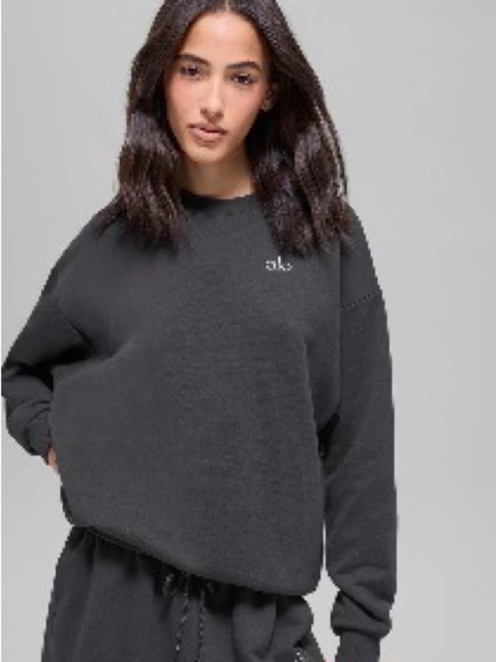 ALO Accolade Crew neck sweatshirt M